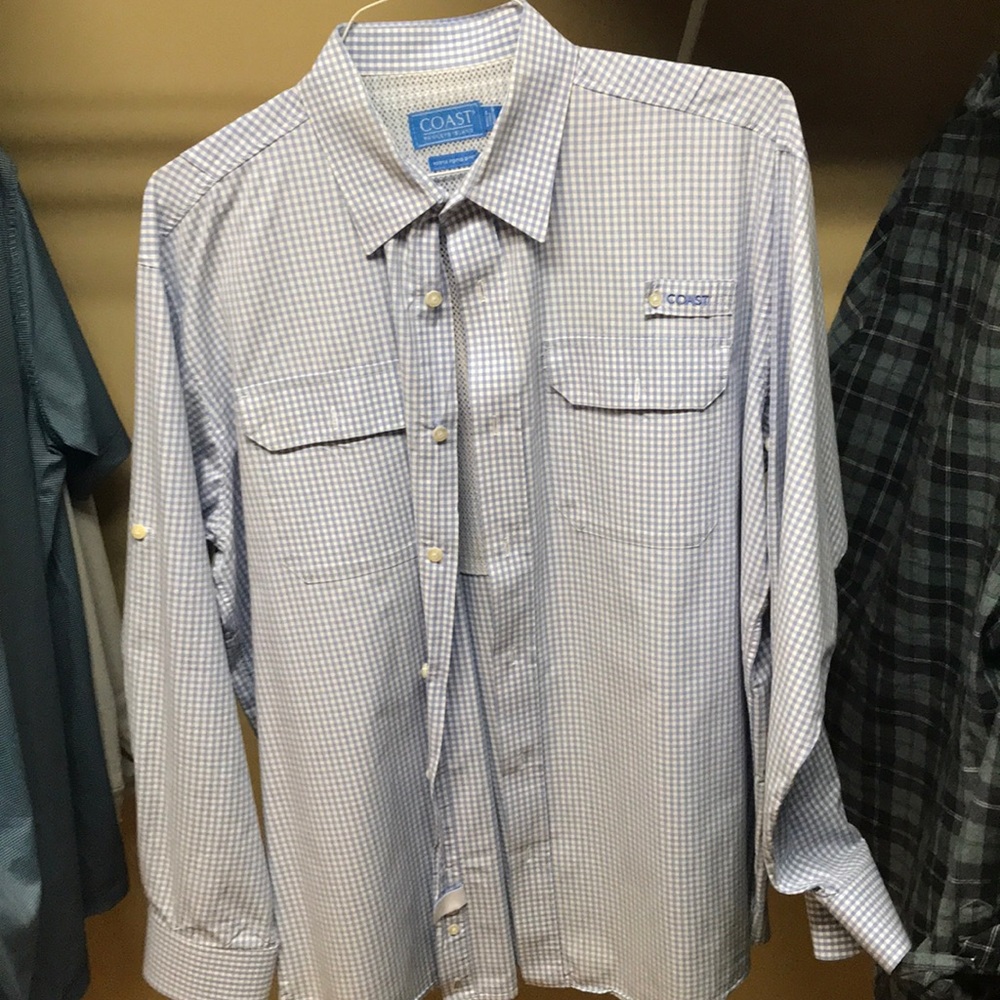 Coast button down fishing shirt